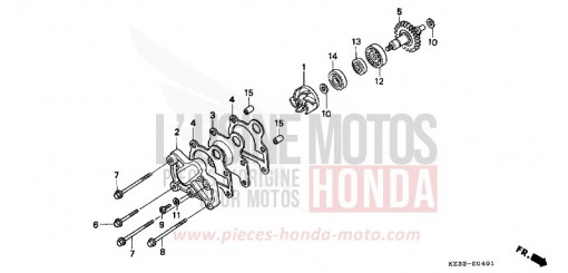 POMPE A EAU CR250RS de 1995